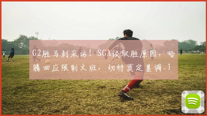 G2胜马刺采访！SGA谈取胜原因，哈腾回应限制文班，切特奠定基调_1